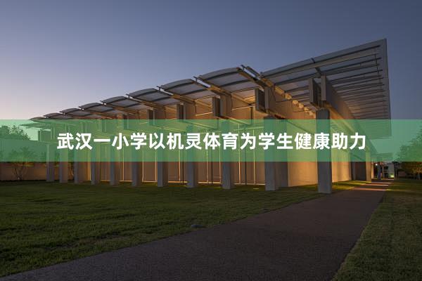 武汉一小学以机灵体育为学生健康助力